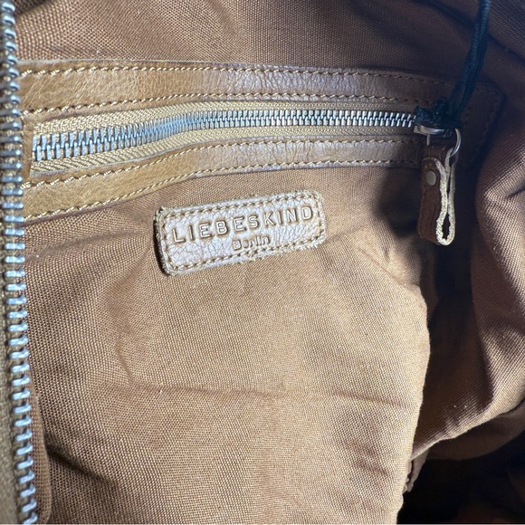 Liebeskind Brown Leather Satchel - Picture 12 of 16